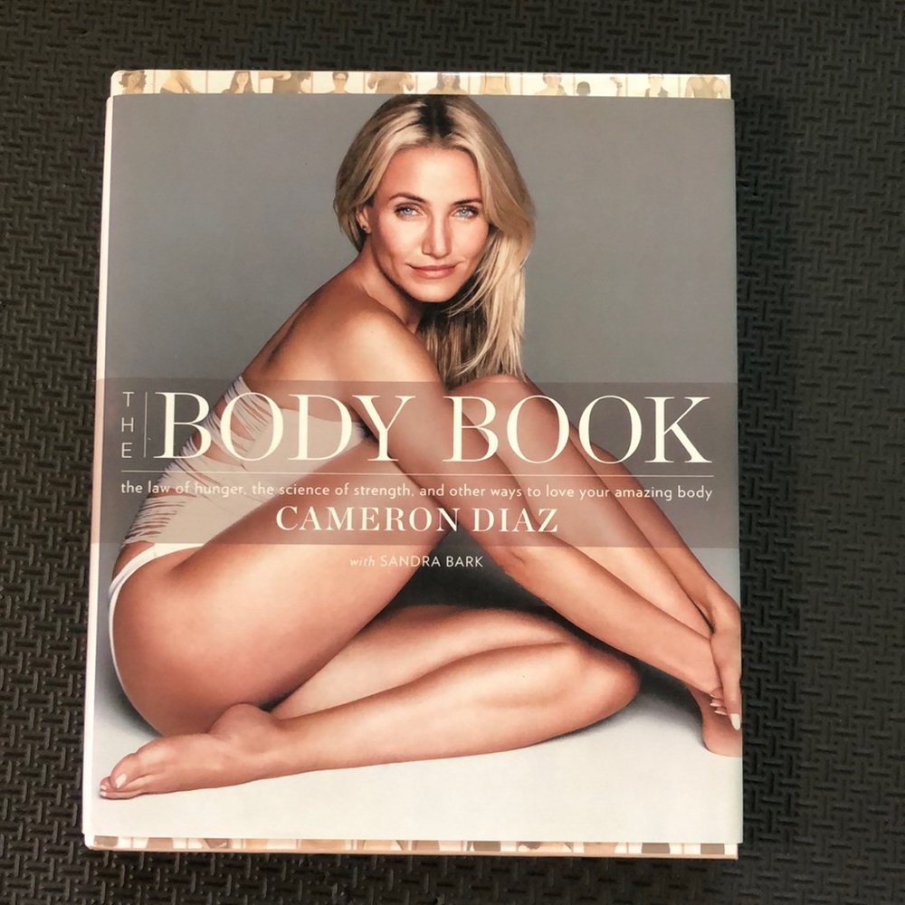 The Body Book by Cameron Diaz hardback pre owned book.
